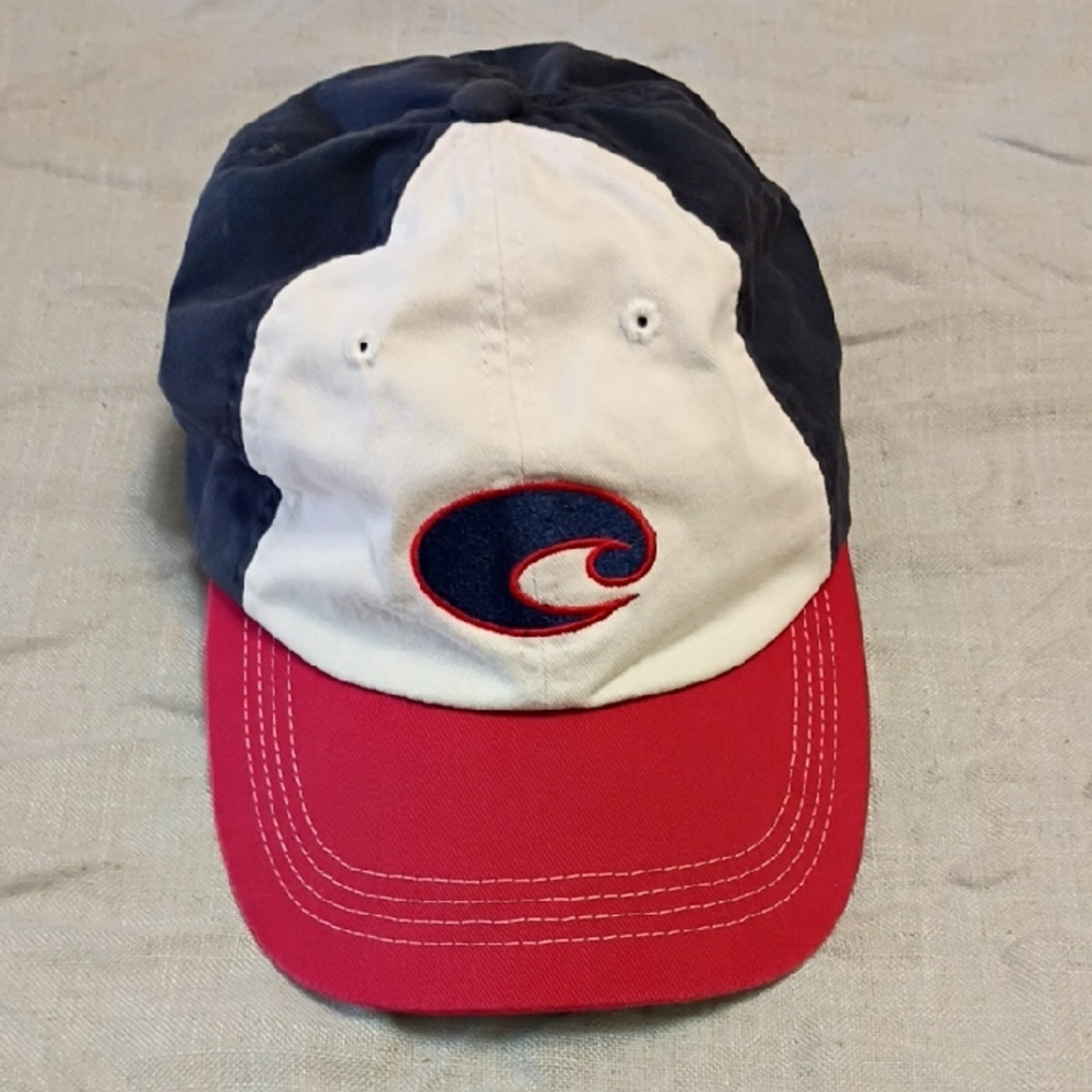 Costa Navy Embroidered Ball Cap